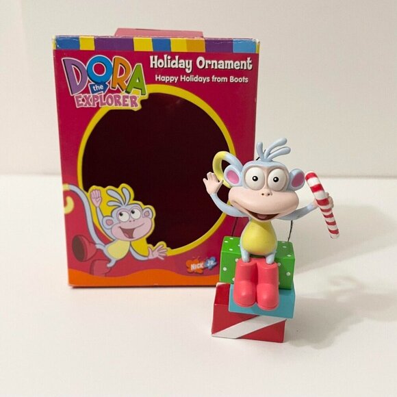 2004 Dora The Explorer American Greetings Boots Holiday Ornament - Picture 1 of 16